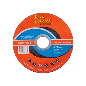 CUTTING DISC STEEL & SS 115 x 0.8 x 22.2 MM