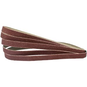 POWERFILE SANDING BELT 13 X 451MM 80 GRIT 5/PK