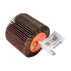 FLAP WHEEL 50 X 30 X 6MM SHAFT 80 GRIT PER EACH