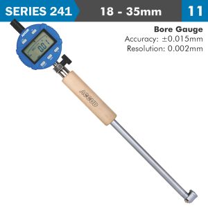 DIG. BORE GAUGE 18-35MM 0.015MM ACC. 0.001MM GRAD.