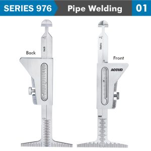 PIPE WELDING GAUGE 7 X MEASURING APPL. 35,45,60,30,1.6,2.4MM, 37.5DEG.