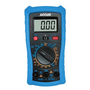 DIGITAL MULTIMETER 9V BAT. 2.8V 10AMP 600V