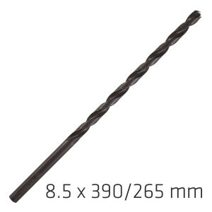 HSS DRILL BIT 8.5MM 390X265MM EXTRA LONG