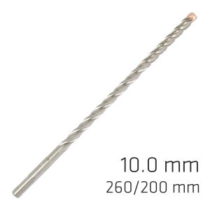 FORCE X 10.0 x 260/200 SDS-PLUS REBAR DRILL BIT X4 CUTTING EDGES