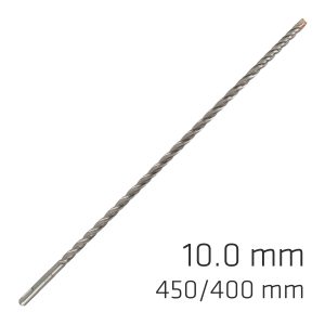 FORCE X 10.0 x 450/400 SDS-PLUS REBAR DRILL BIT X4 CUTTING EDGES