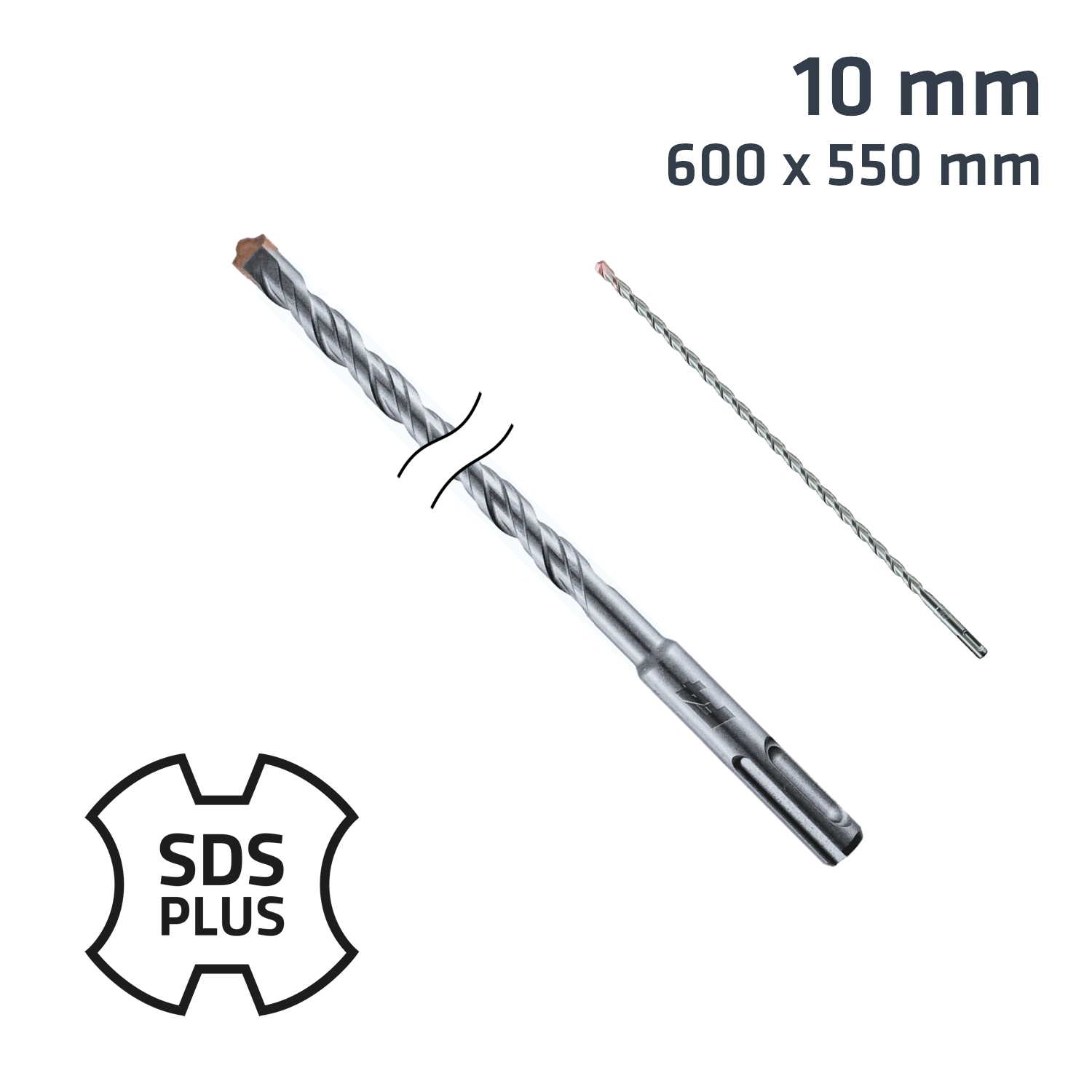 SDS PLUS DRILL BIT 600X550 10MM