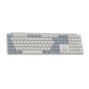 Keychron B6 Pro Ultra-Slim 100% Wireless Keyboard - Retro Blue
