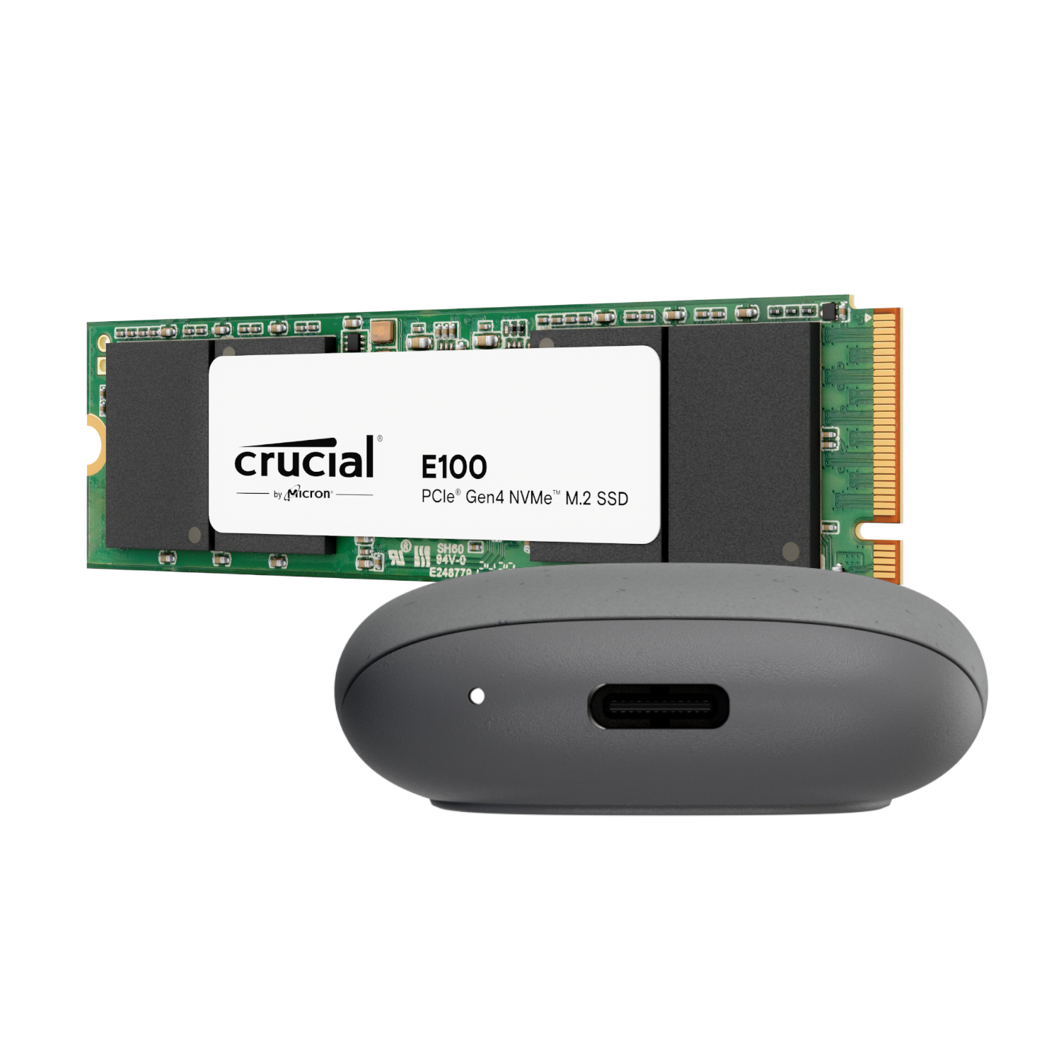 COBBLE-480GB-BUNDLE-G_Asus-Cobble-M.2-SSD-Type-C-Enclosure-and-Crucial-E100-480GB-NVMe-Bundle-Grey_wr_04a