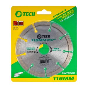 DIAMOND BLADE SEGMENTED 115X22,23 CEMENT BRICK/PAVING