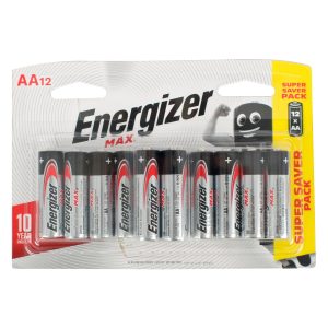 MAX AA BATTERY-12PACK (MOQ6) ENERGIZER