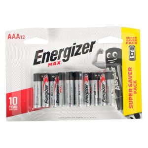 MAX AAA BATTERY-12PACK (MOQ 12) ENERGIZER