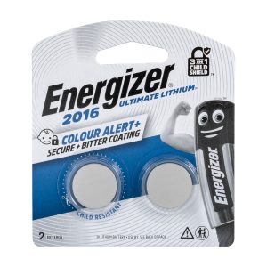 CR2016 3V BP2 BATTERY ULT LITHIUM COIN 3 IN 1 ENERGIZER