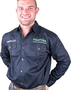FESTOOL MENS LONG SLEEVED SHIRT NAVY BLUE 2XL