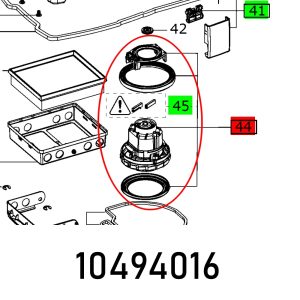 MOTOR 750W FOR CT26-36