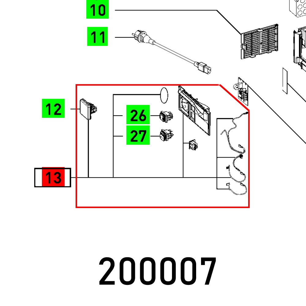 SCREEN CT SYS ET-BG-GB 240V