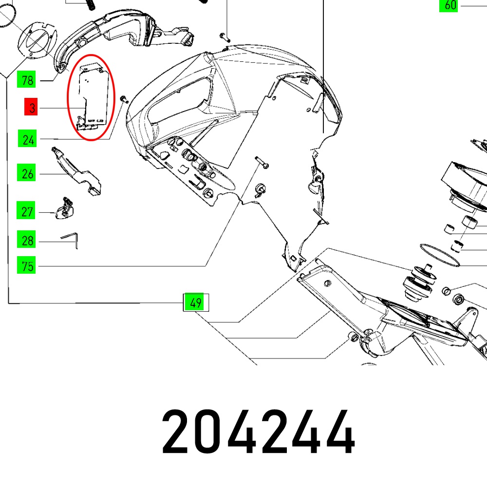 SWITCH MODULE KS 120 REB 230V ET-BG