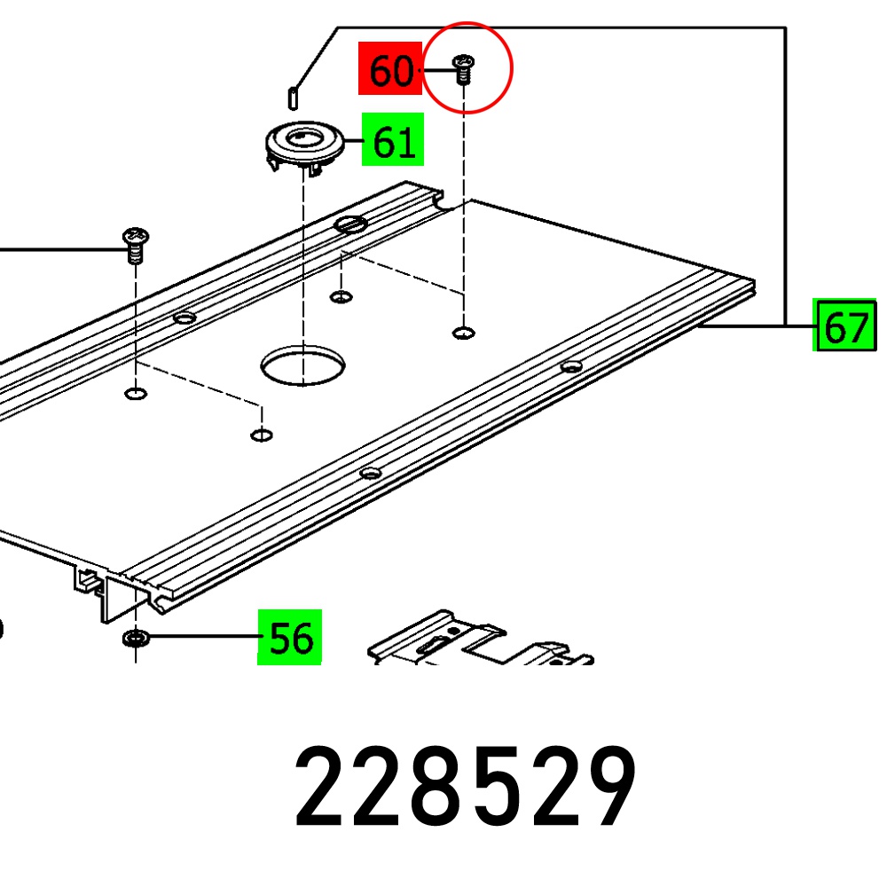 COUNTERSINK DIN 965-M6X20-4.8
