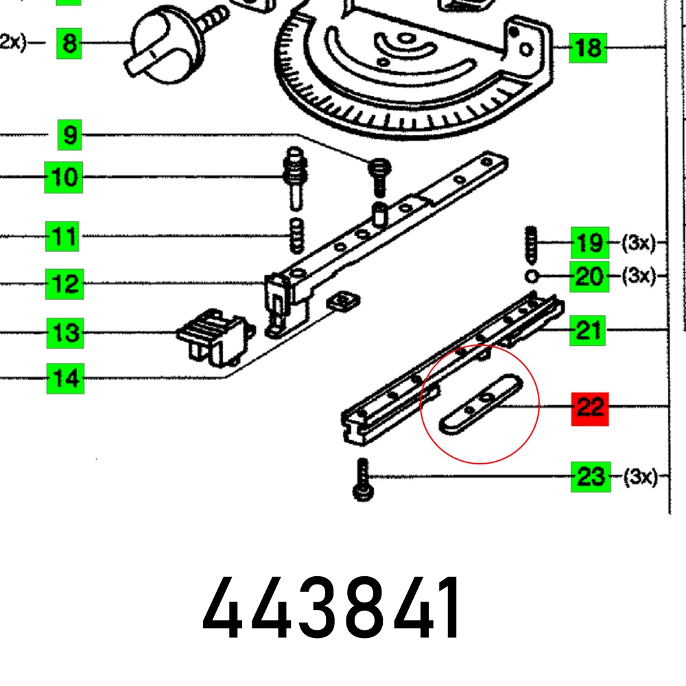 SPACER BASIS 1 A 14X6X80
