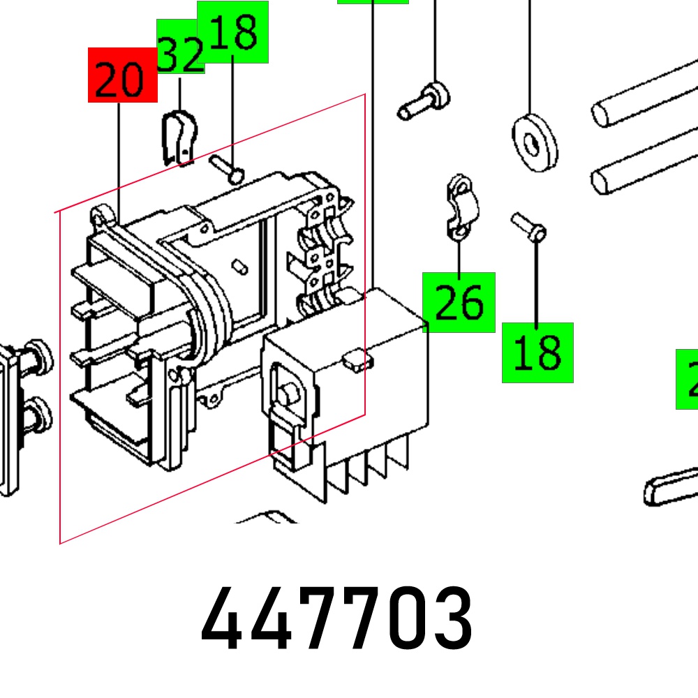 SWITCHING HOUSI CS 70 EB