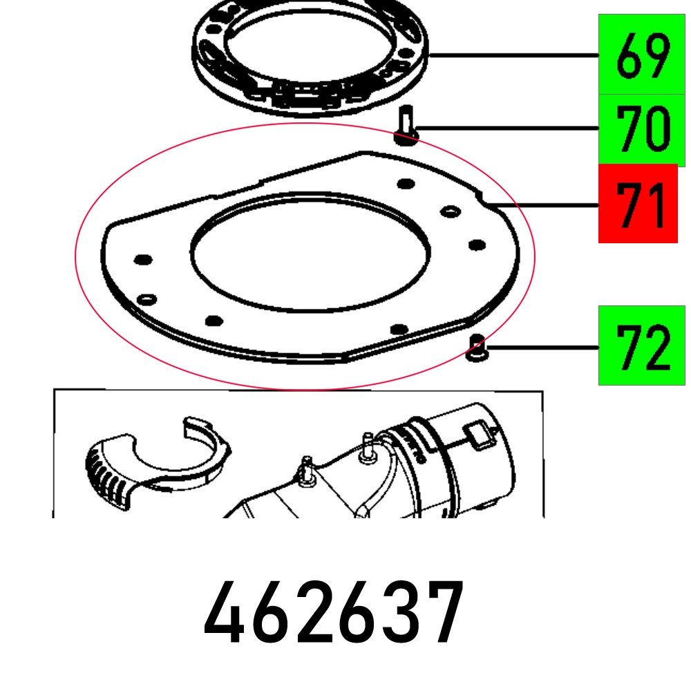 PLATE OF 1400 EBQ
