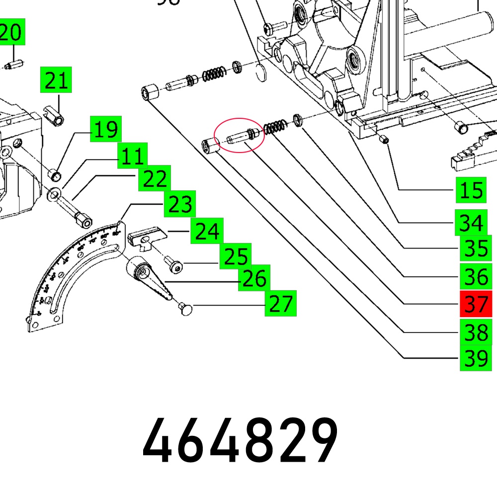 SPRING-LOCKED C DF 500 Q