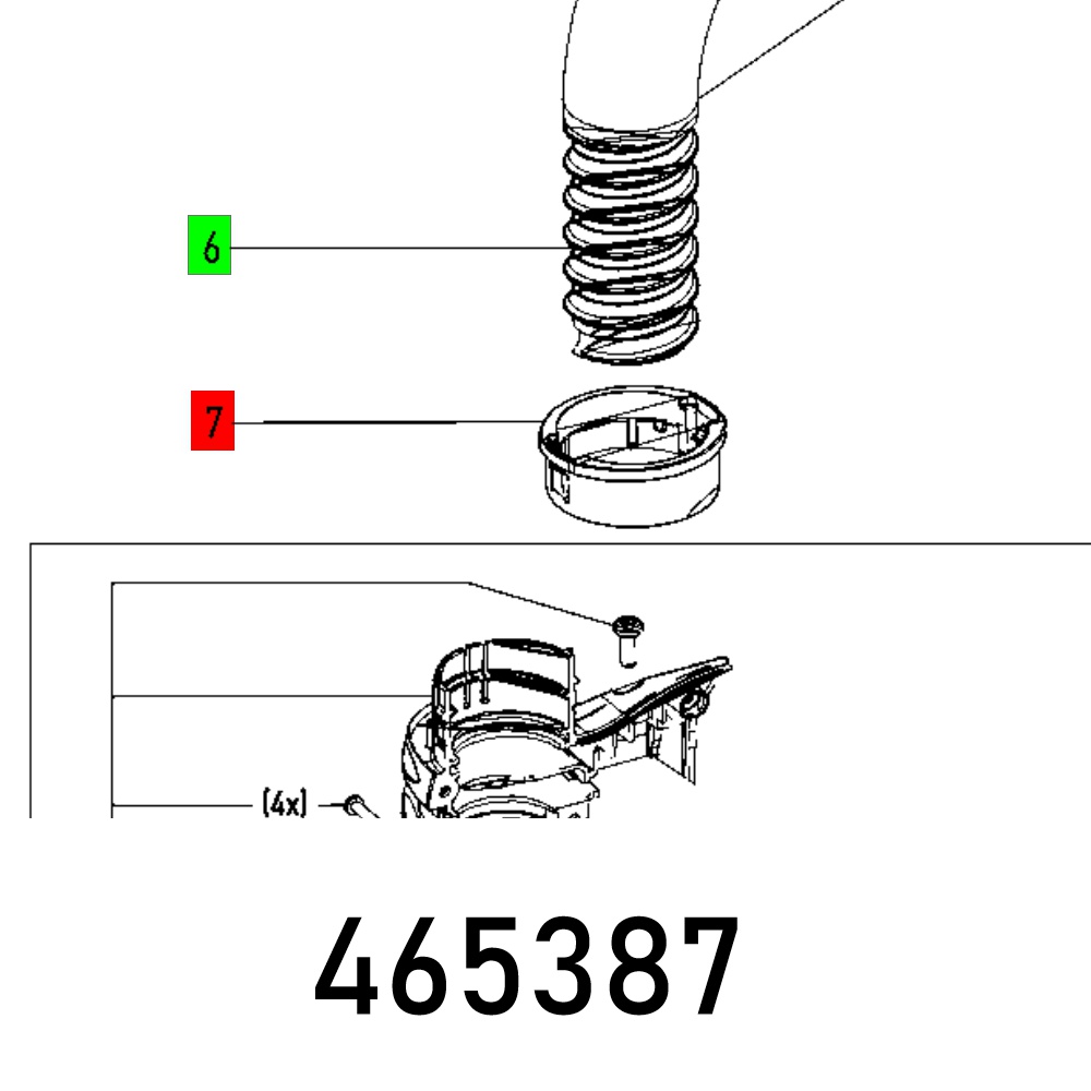 CLAMPING RING LHS 225 EQ