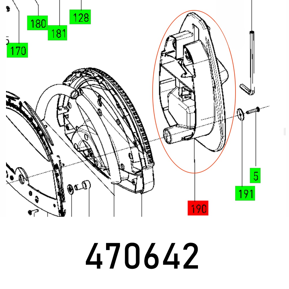 CABLE HOLDER KS 120 EB