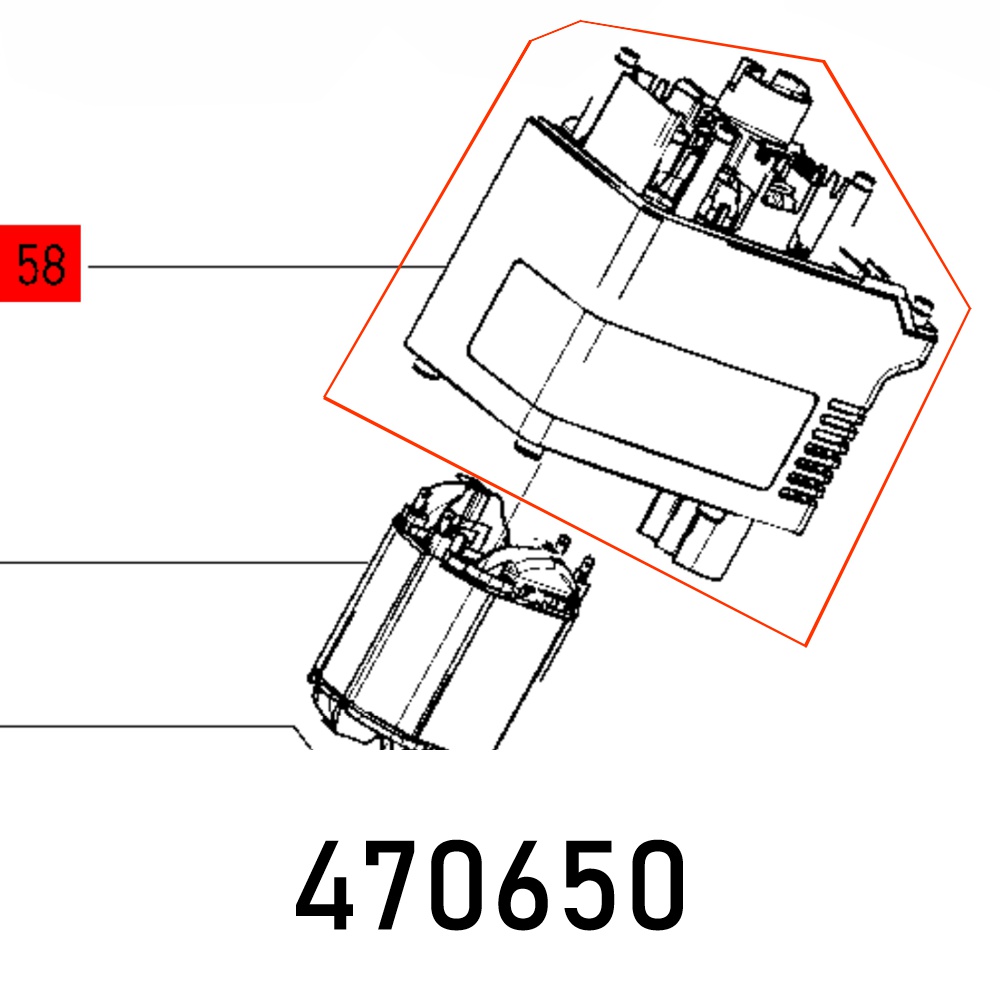 MOTOR FRAME KS 120 EB