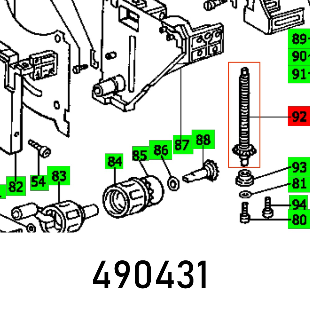 SPINDLE BASIS 1 A-T