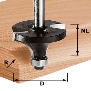 CUTTER - ROUTER HW D31,7-R9,5 KL