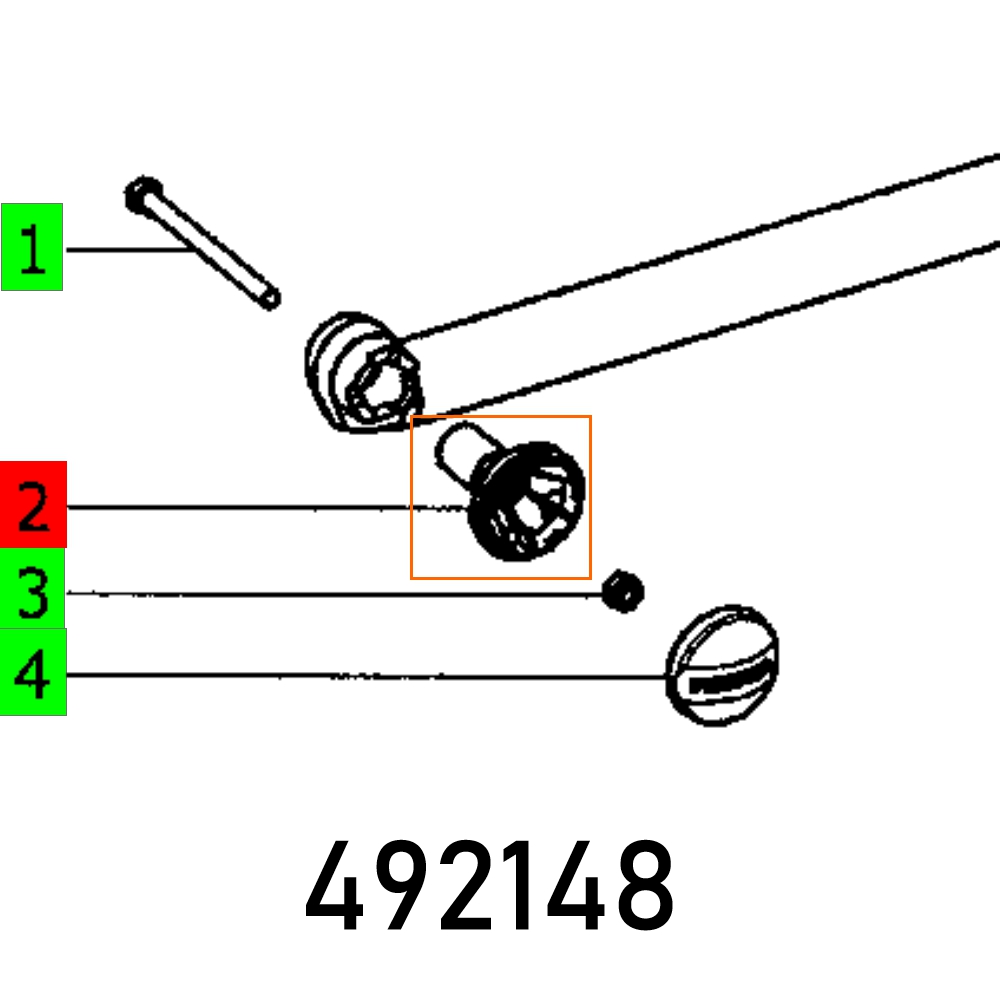 HANDLE DOWN CS 50 EB