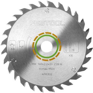SAW BLADE 160X2,2X20 W28 496302