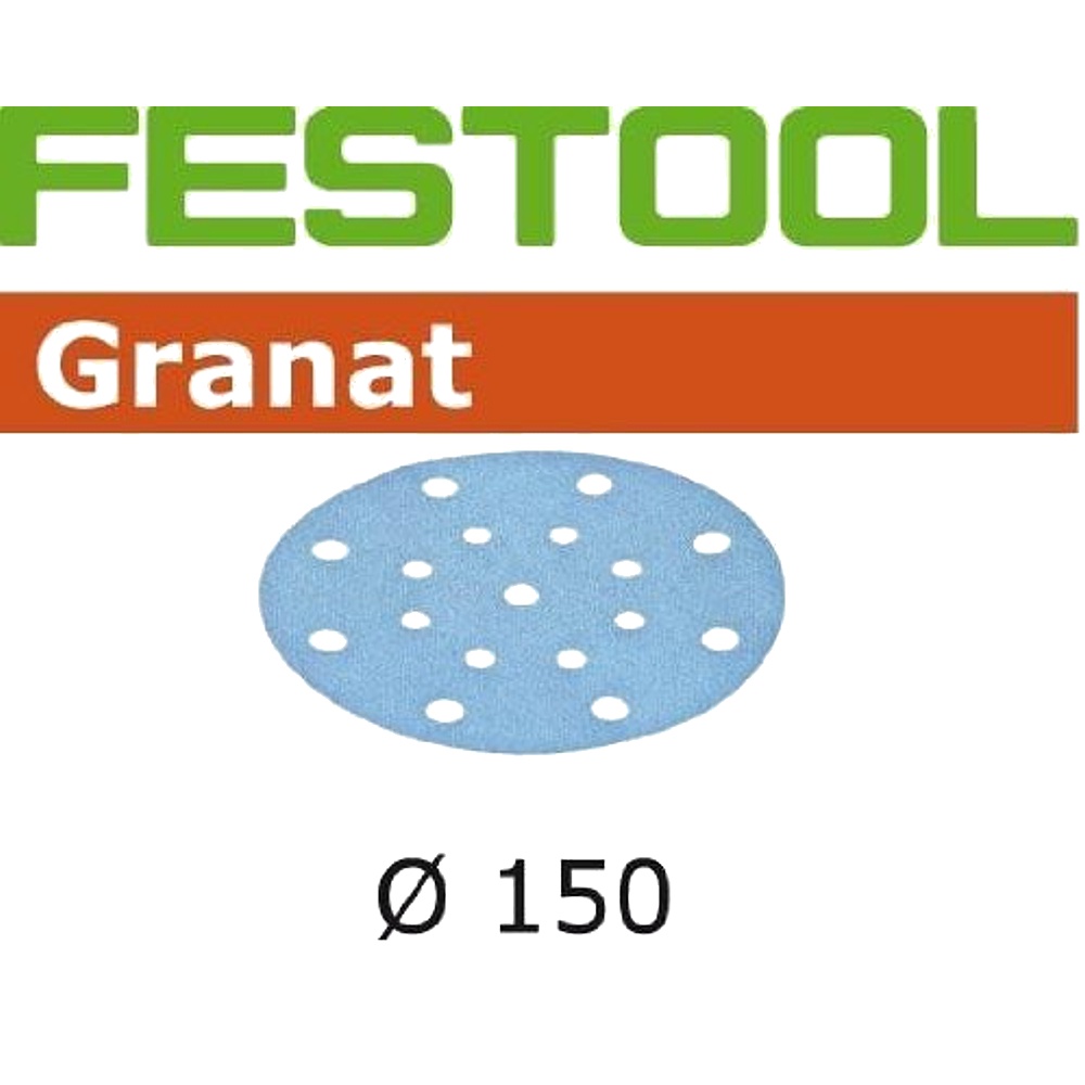 SANDING DISCS STF D150-48 P1500 GRANAT-50