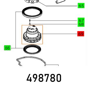 MOTOR 230V CT B22/EC ET-BG