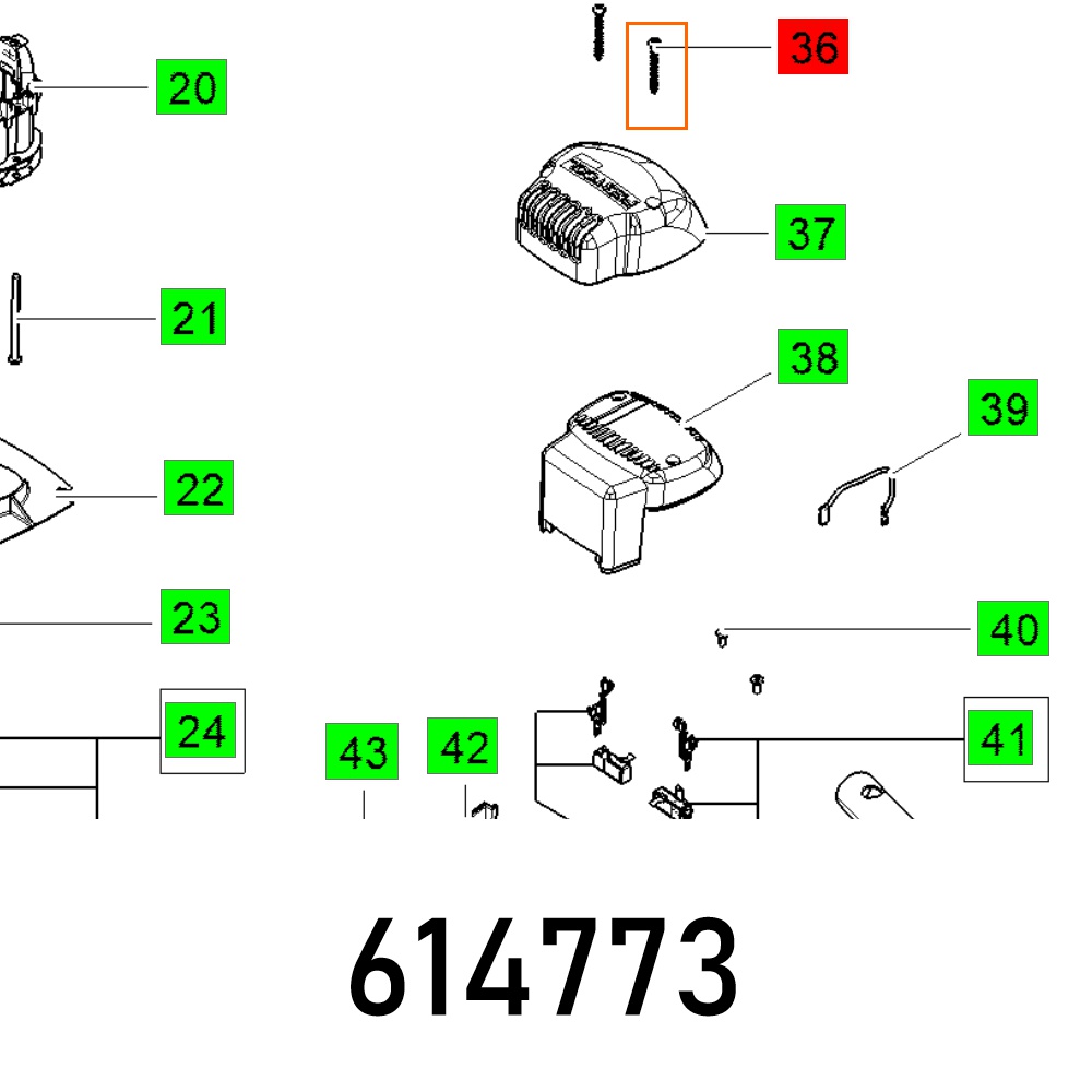 SCREW PT 40X35