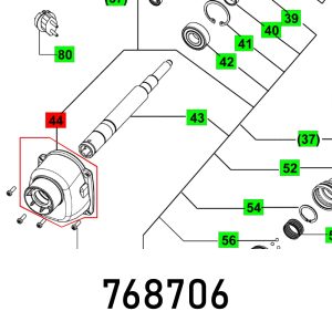 GEAR BOX MX 1200-2 E EF