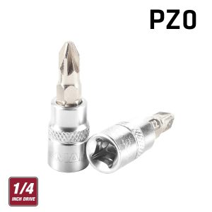 FIXMAN 1/4' DR.BIT SOCKET PZ0 POZI SCREWDRIVER BIT