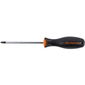 FIXMAN S/DRIVER PHILLIPS PH2 6X125MM CRV WITH ERGONOMIC HANDLE