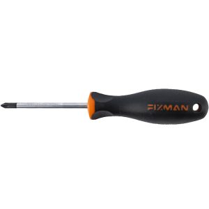 FIXMAN S/DRIVER POZI PZ1 5X75MM CRV WITH ERGONOMIC HANDLE
