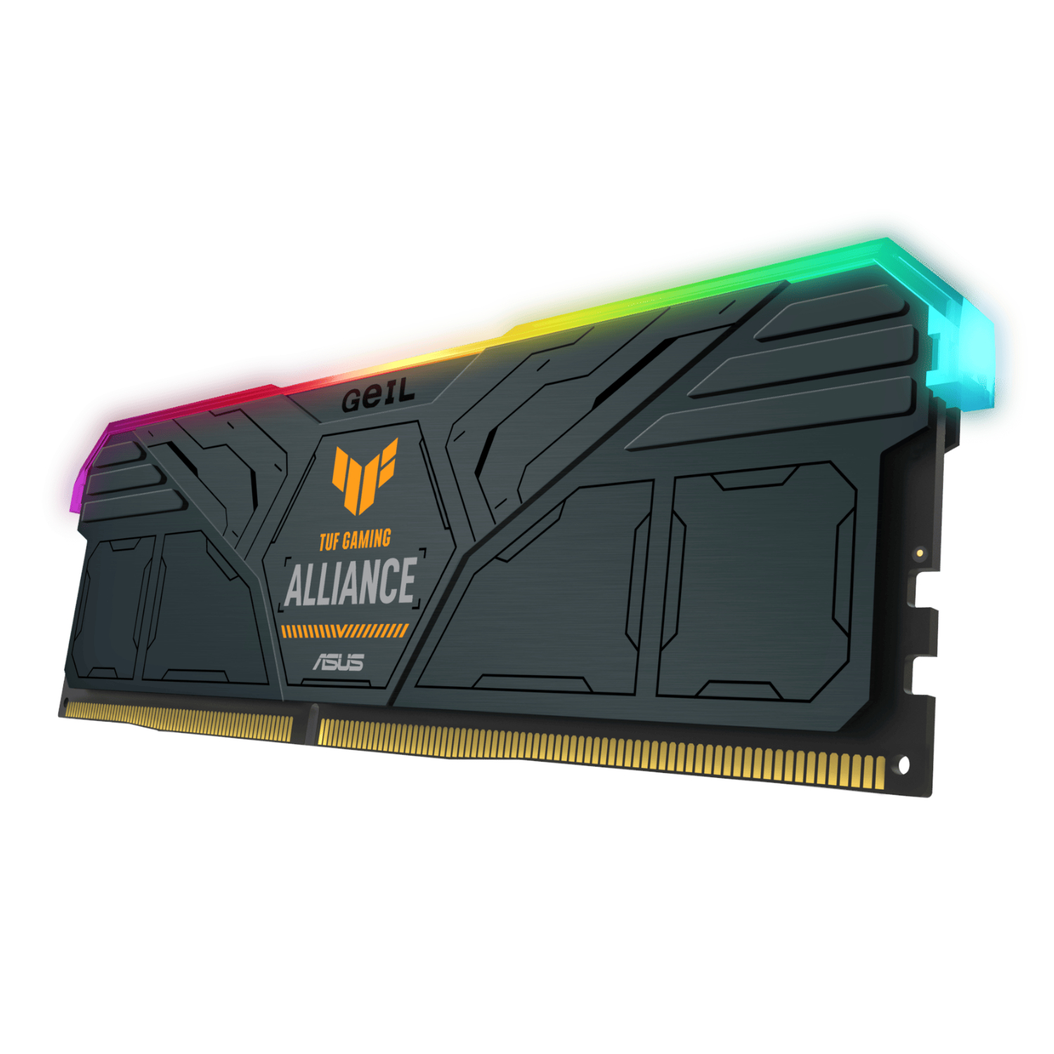 Geil Gemini TUF RGB 32GB KIT(2X16GB) 6000MHz DDR5 Desktop Gaming Memory - Grey