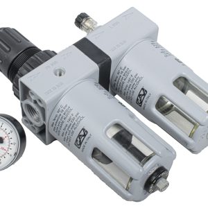 FILTER REGULATOR LUBRICATOR 1/2' WITH AUTO DRAIN