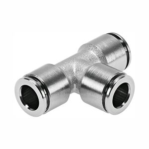 GAV PU NICKEL PLATED T- CONNECTOR 6MM
