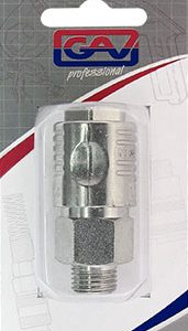 QUICK COUPLER 1/4'M PACKAGED EUROLINE