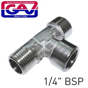T CONNECTOR 1/4' FFM
