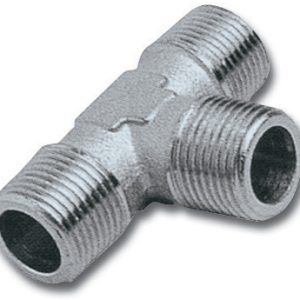 T CONNECTOR 1/4'MMM PACKAGED