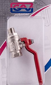 QUICK BALL TAP 1/4'X 1/4'F-M PACKAGED