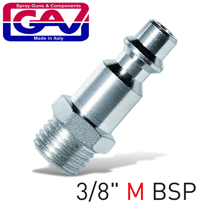 QUICK COUPLER INSERTS 3/8M USA