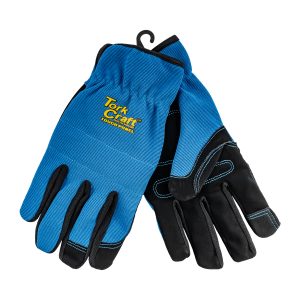 GLOVE BLUE 2XL WITH PU PALM MULTI PURPOSE