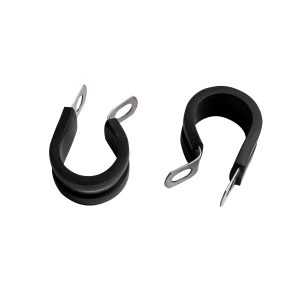HOSE CLAMP 19MM X 12MM B/WIDTH RUBBER LINED BULK