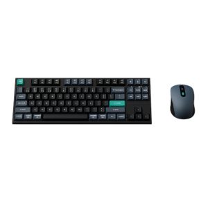 Keychron B33 80% TKL Wireless Keyboard and Mouse Combo – Black/Green